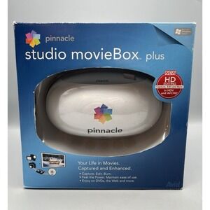 Pinnacle Studio MovieBox Plus Video HD Editing System